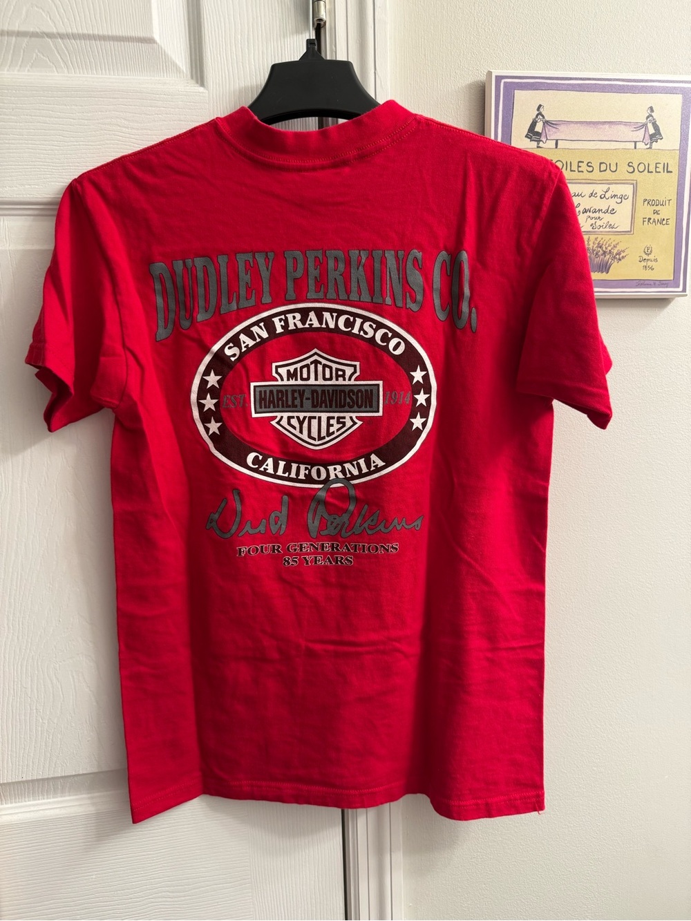 Harley-Davidson Red Short Sleeve Graphic Tee